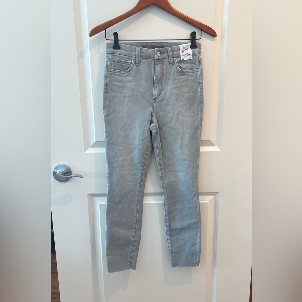 NWT JOE'S HI HONEY HI-RISE RAW CROP CURVY SKINNY STRETCH JEANS Miranda